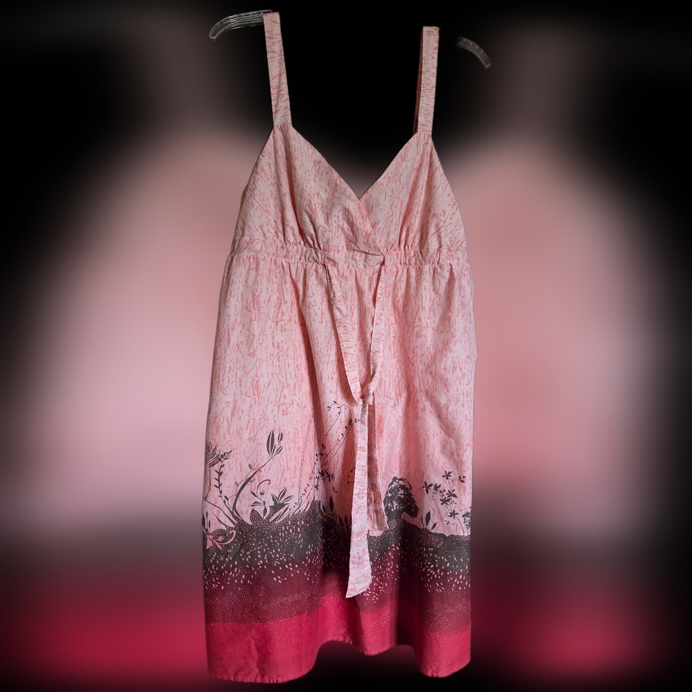 Pink Floral Dress